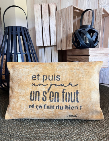 Coussin - Et puis un jour