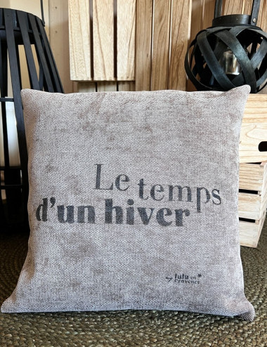 Coussin - Le temps d'un Hiver